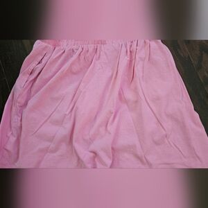 Lands' End Women's Pale Pink Skirt With Shorts Built In